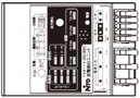 放電検出ユニットの取付方向（横向き・右）